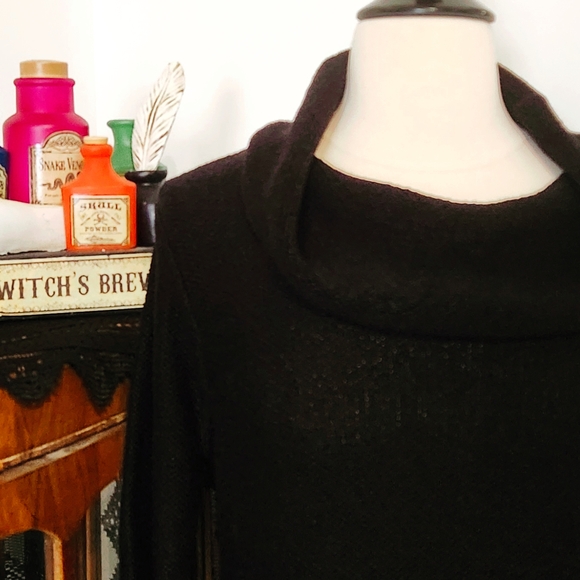 Jones NY, Knit Cowl Sweater, Pockets, Like New, Light Knit, Fall Item - Picture 3 of 8